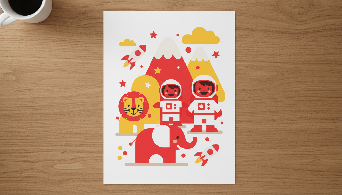 Kinderplakate gestalten: Kreative Werbeplakate für Kinder